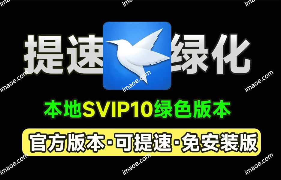 迅雷2024不限速下载！SVIP10本地会员版 ！-穿越猫线